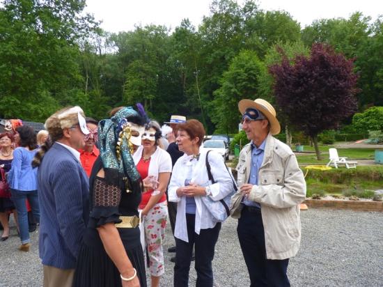 Soirée masquée aux étangs de la folie à OLLENCOURT  - 14 juin 2012