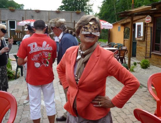 Soirée masquée aux étangs de la folie à OLLENCOURT  - 14 juin 2012