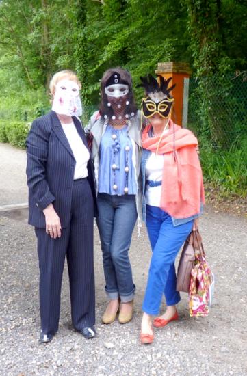 Soirée masquée aux étangs de la folie à OLLENCOURT  - 14 juin 2012