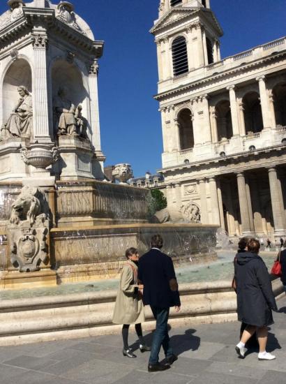 Eglise St Sulpice fontaine 1