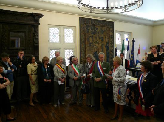 Visite du maire d'Arona à Compiègne du 1er au 3 mai 2009